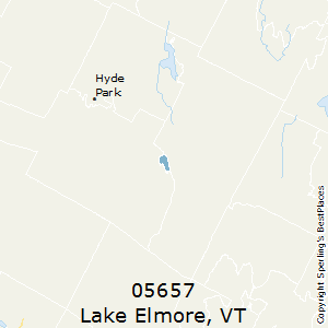 Lake_Elmore,Vermont County Map