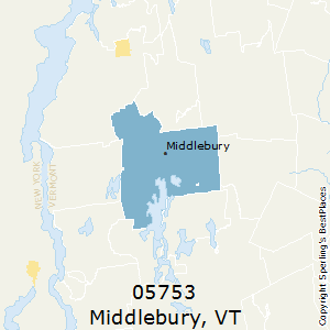 Middlebury,Vermont County Map
