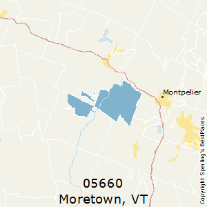 Moretown,Vermont County Map