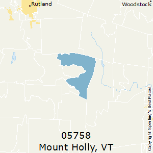 Mount_Holly,Vermont County Map
