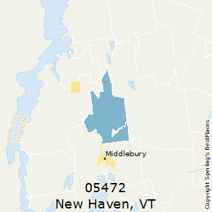 New_Haven,Vermont County Map