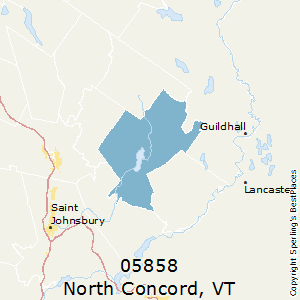 North_Concord,Vermont County Map