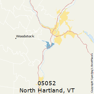 North_Hartland,Vermont County Map