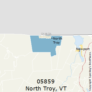 North_Troy,Vermont County Map
