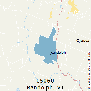 Randolph,Vermont County Map