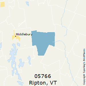 Ripton,Vermont County Map