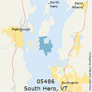 South_Hero,Vermont County Map