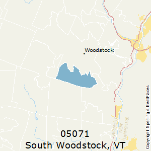South_Woodstock,Vermont County Map