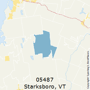 Starksboro,Vermont County Map