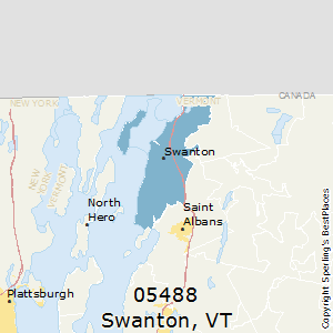Swanton,Vermont County Map