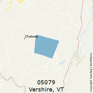 Vershire,Vermont County Map