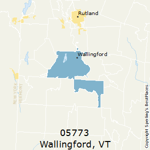 Wallingford,Vermont County Map