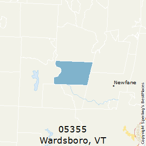 Wardsboro,Vermont County Map