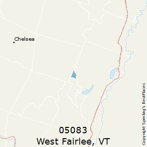 West_Fairlee,Vermont County Map