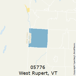 West_Rupert,Vermont County Map