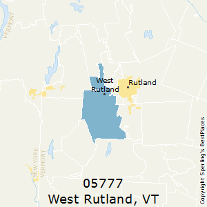 West_Rutland,Vermont County Map