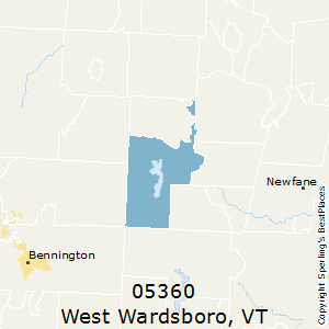 West_Wardsboro,Vermont County Map