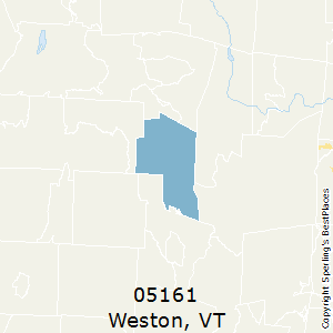 Weston,Vermont County Map