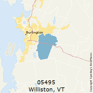 Williston,Vermont County Map