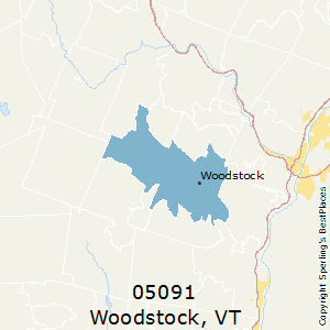 Woodstock,Vermont County Map