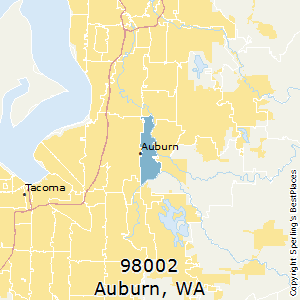 Auburn,Washington County Map