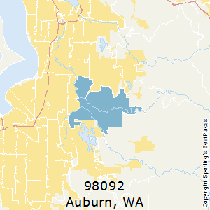 Auburn,Washington County Map