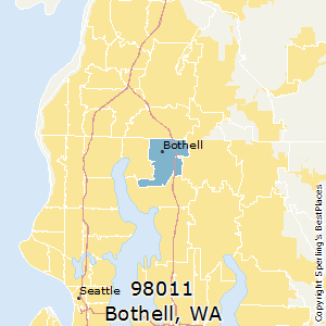 Bothell,Washington County Map
