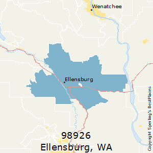 Ellensburg Wa Zip Code Map Best Places To Live In Ellensburg (Zip 98926), Washington