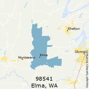 Elma,Washington County Map