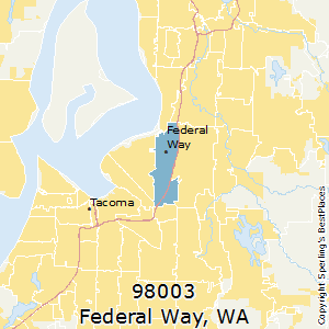 Federal_Way,Washington County Map