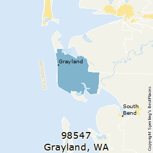 Grayland,Washington County Map