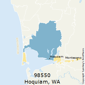 Hoquiam,Washington County Map