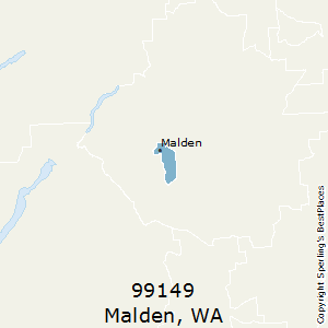 Map Of Malden Wa Best Places To Live In Malden (Zip 99149), Washington