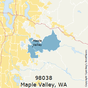 Maple_Valley,Washington County Map