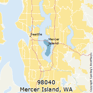 Mercer_Island,Washington County Map