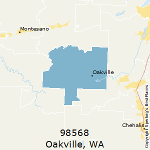 Oakville,Washington County Map