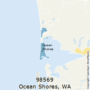 Ocean_Shores,Washington County Map
