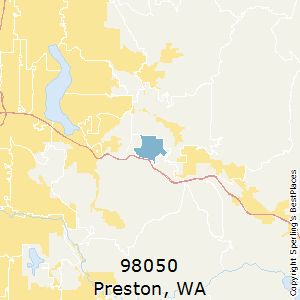 Preston,Washington County Map