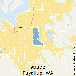 Puyallup Zip Code Map Zip 98372 (Puyallup, WA) Comments