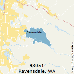 Ravensdale,Washington County Map