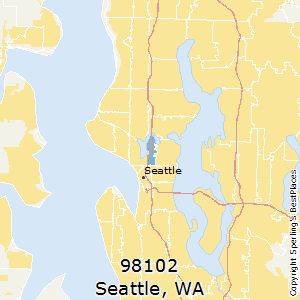 Seattle,Washington County Map