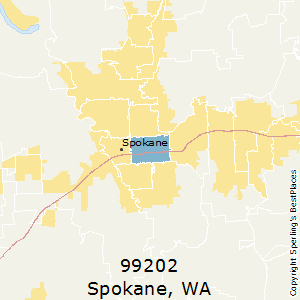 Spokane Zip Code Map Best Places To Live In Spokane (Zip 99202), Washington