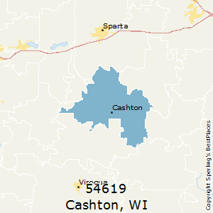 Cashton (zip 54619), WI