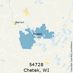 Chetek (zip 54728), WI