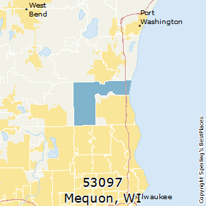 Mequon Zip Code Map Best Places To Live In Mequon (Zip 53097), Wisconsin