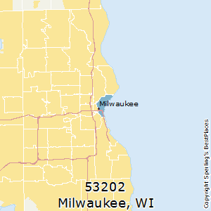 Milwaukee,Wisconsin County Map