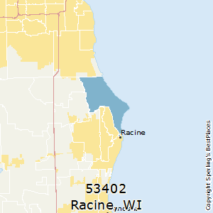 Racine Wi Zip Code Map Best Places To Live In Racine (Zip 53402), Wisconsin