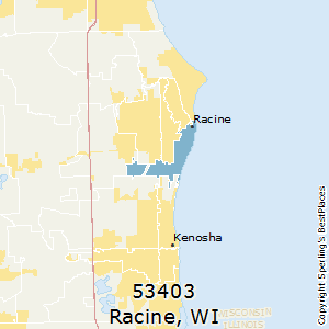 Racine Wi Zip Code Map Best Places To Live In Racine (Zip 53403), Wisconsin