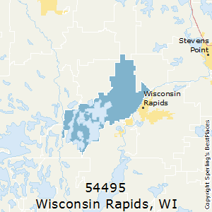 Wisconsin Rapids Zip Code Map Best Places To Live In Wisconsin Rapids (Zip 54495), Wisconsin