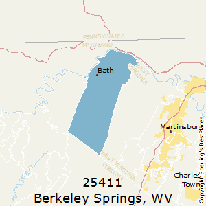 Berkeley_Springs,West Virginia County Map